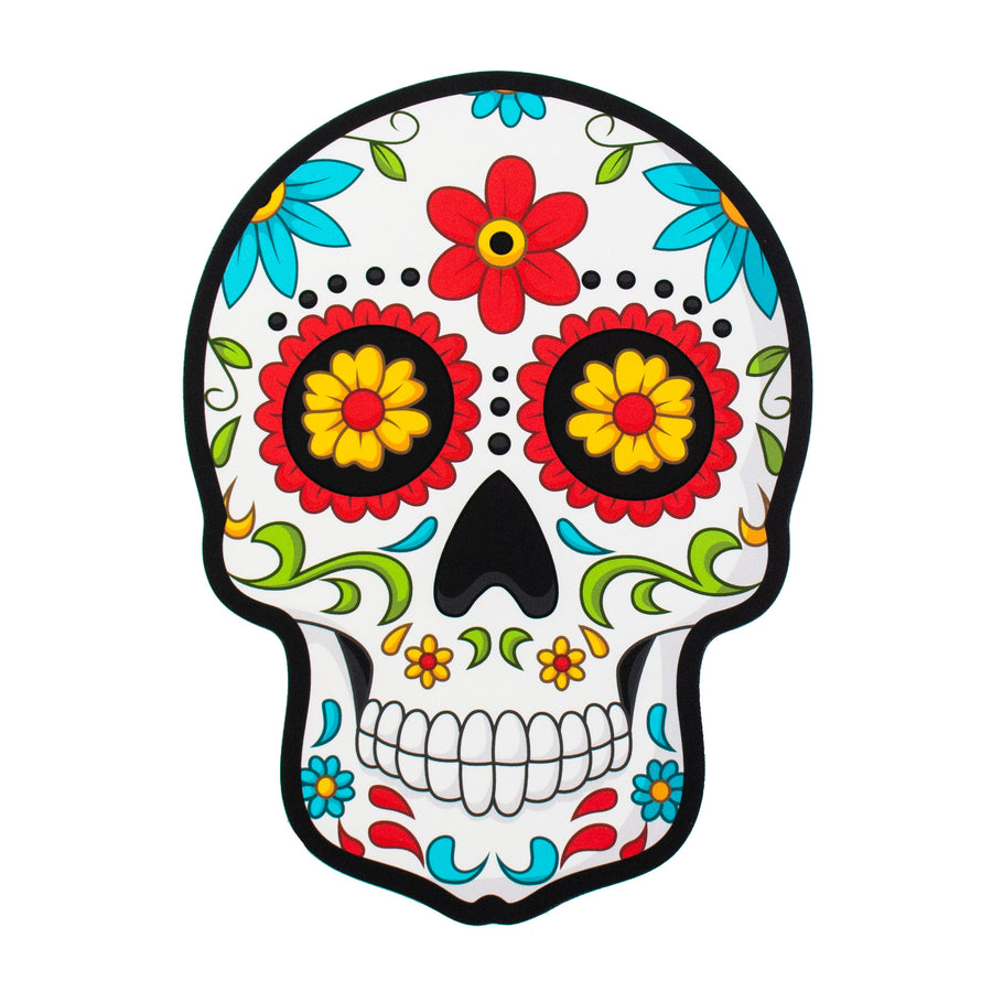 11" Waterproof Sign: Day of the Dead Skull Item Number: CD0966NH