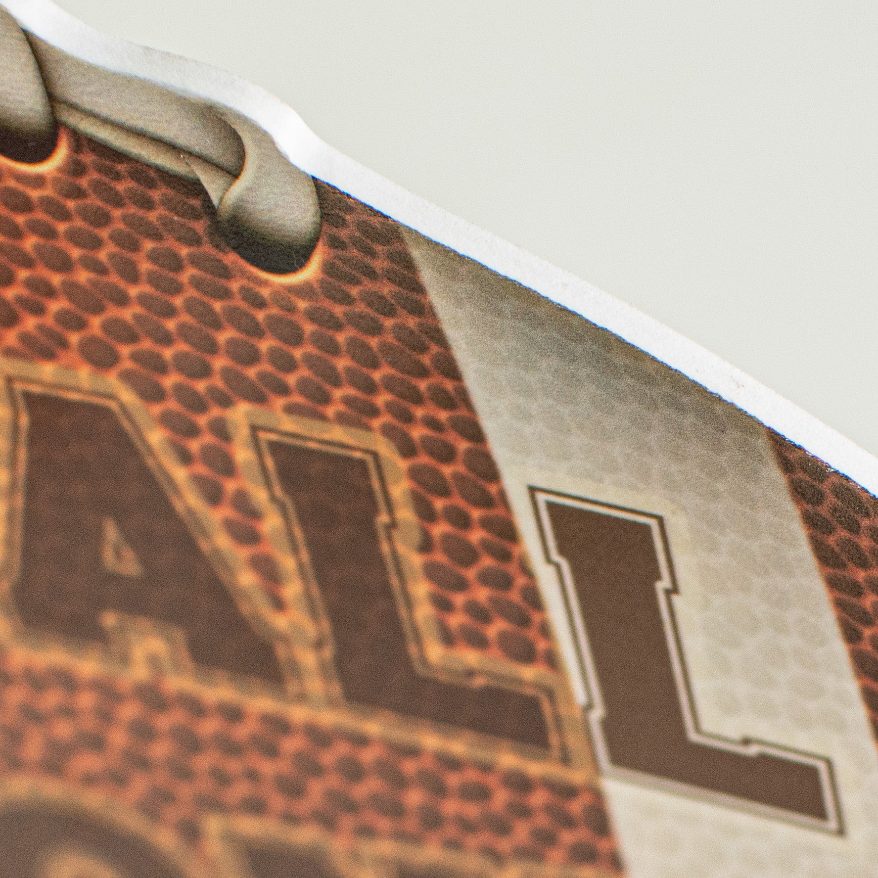 12" Waterproof Sign: Football Season detail photo 3