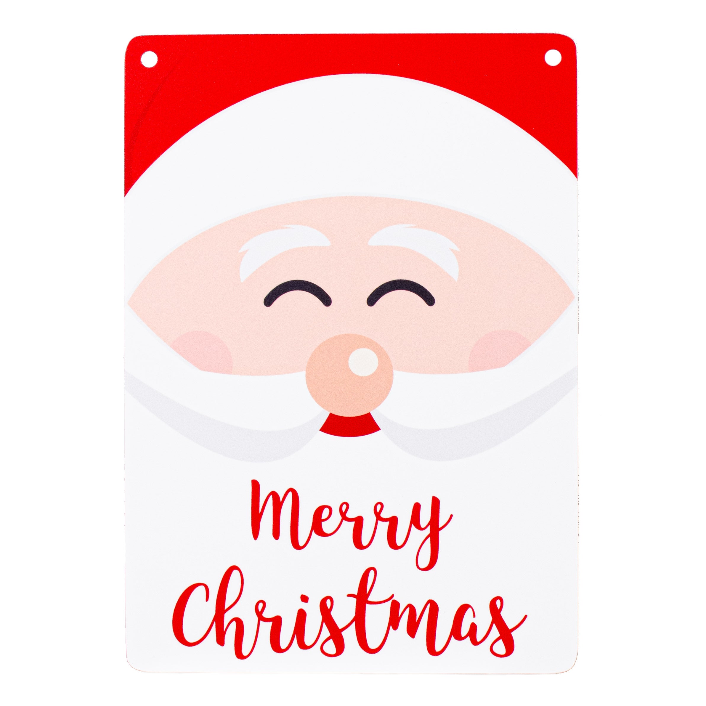 9" Waterproof Sign: Happy Santa Merry Christmas Item Number: CD0866AP
