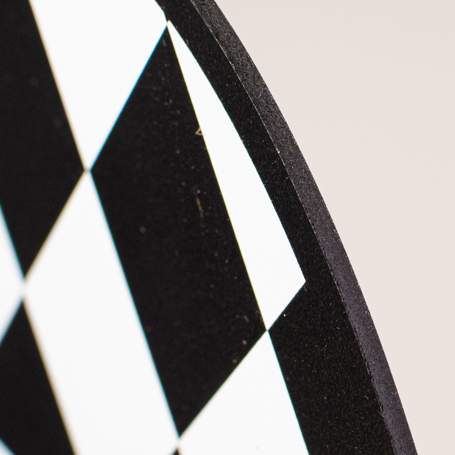 11" Waterproof Sign: Harlequin Happy Easter Egg detail photo 3