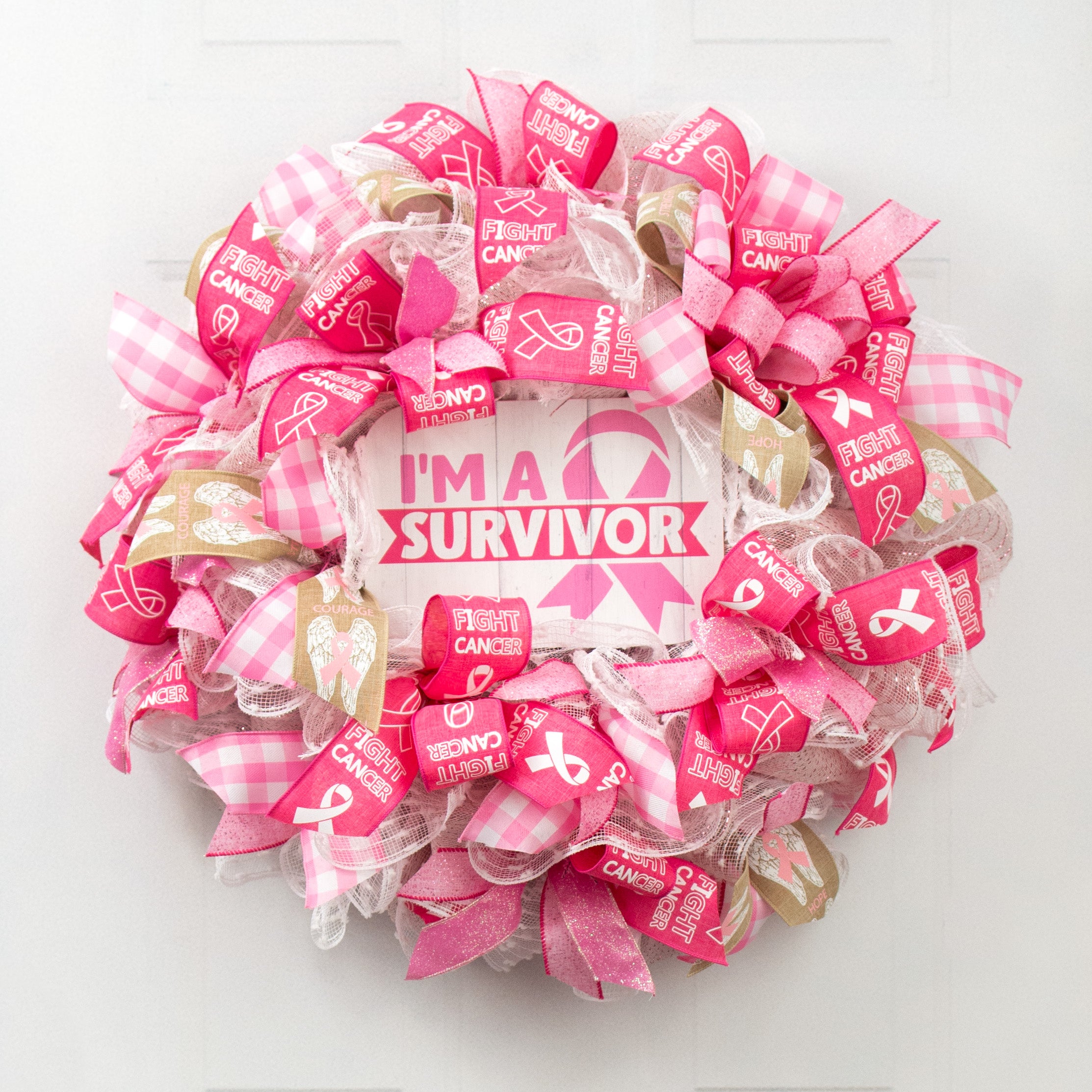 10" Waterproof Sign: I'm a Survivor Lifestyle Photo