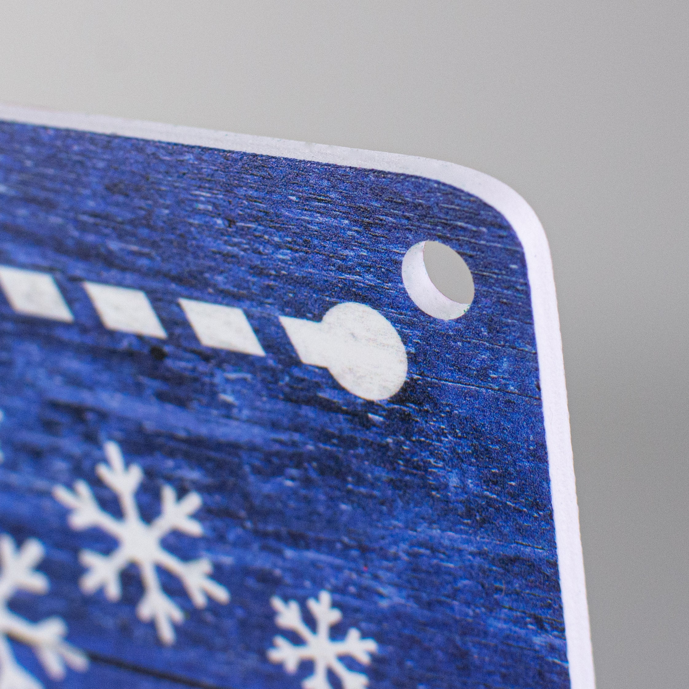 12" Waterproof Sign: Jack Frost's Snowballs detail photo 3