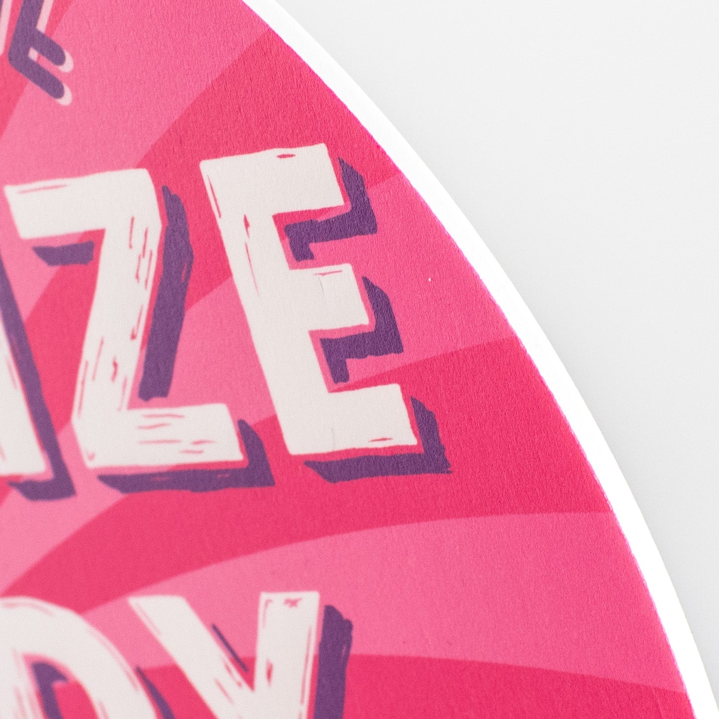 9.4" Waterproof Sign: Not the Full Sized Candy House detail photo 3