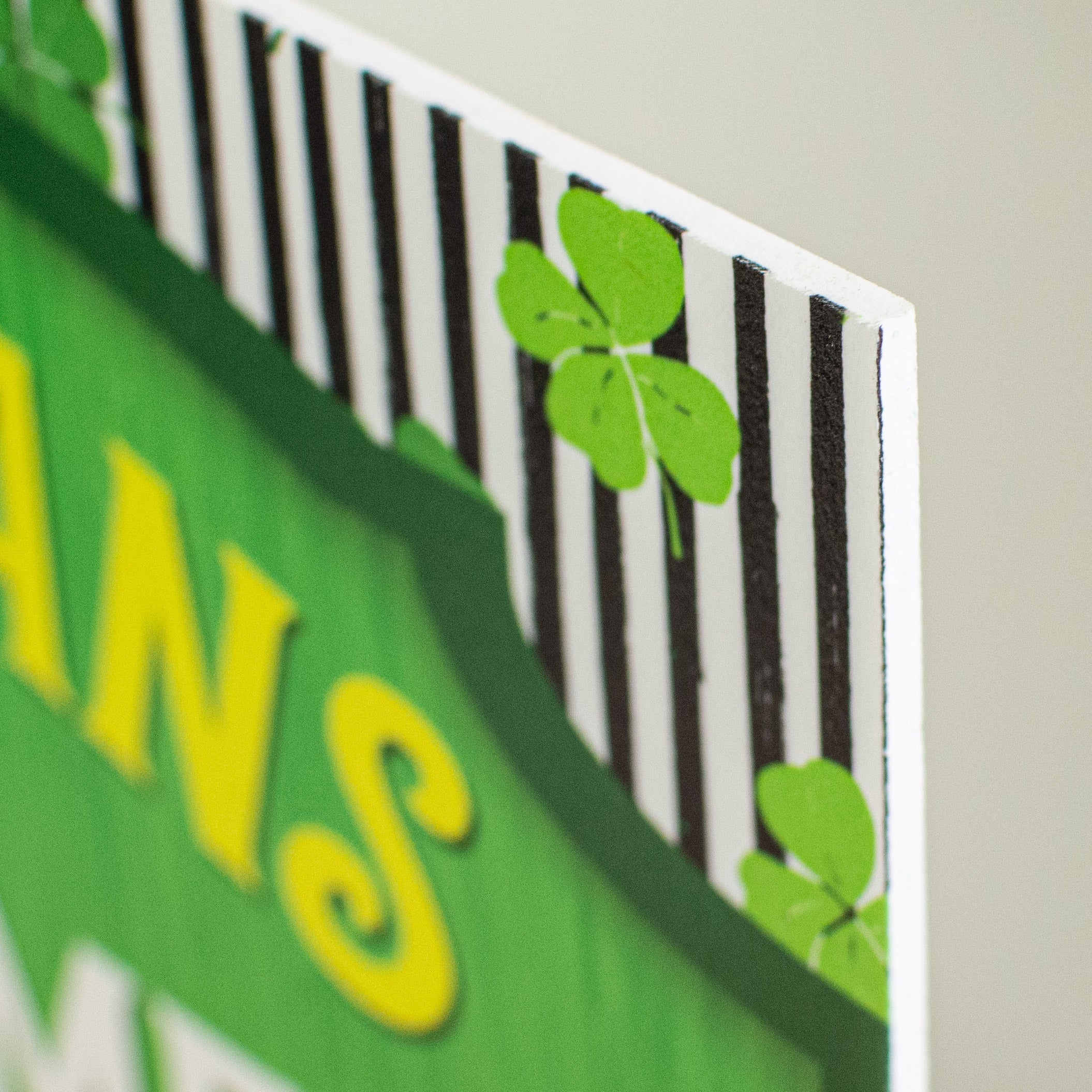 12" Waterproof Sign: Shenanigans Welcome detail photo 3