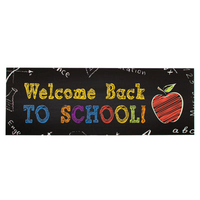 14" Waterproof Sign: Welcome Back to School Chalkboard Item Number: CD0959NH