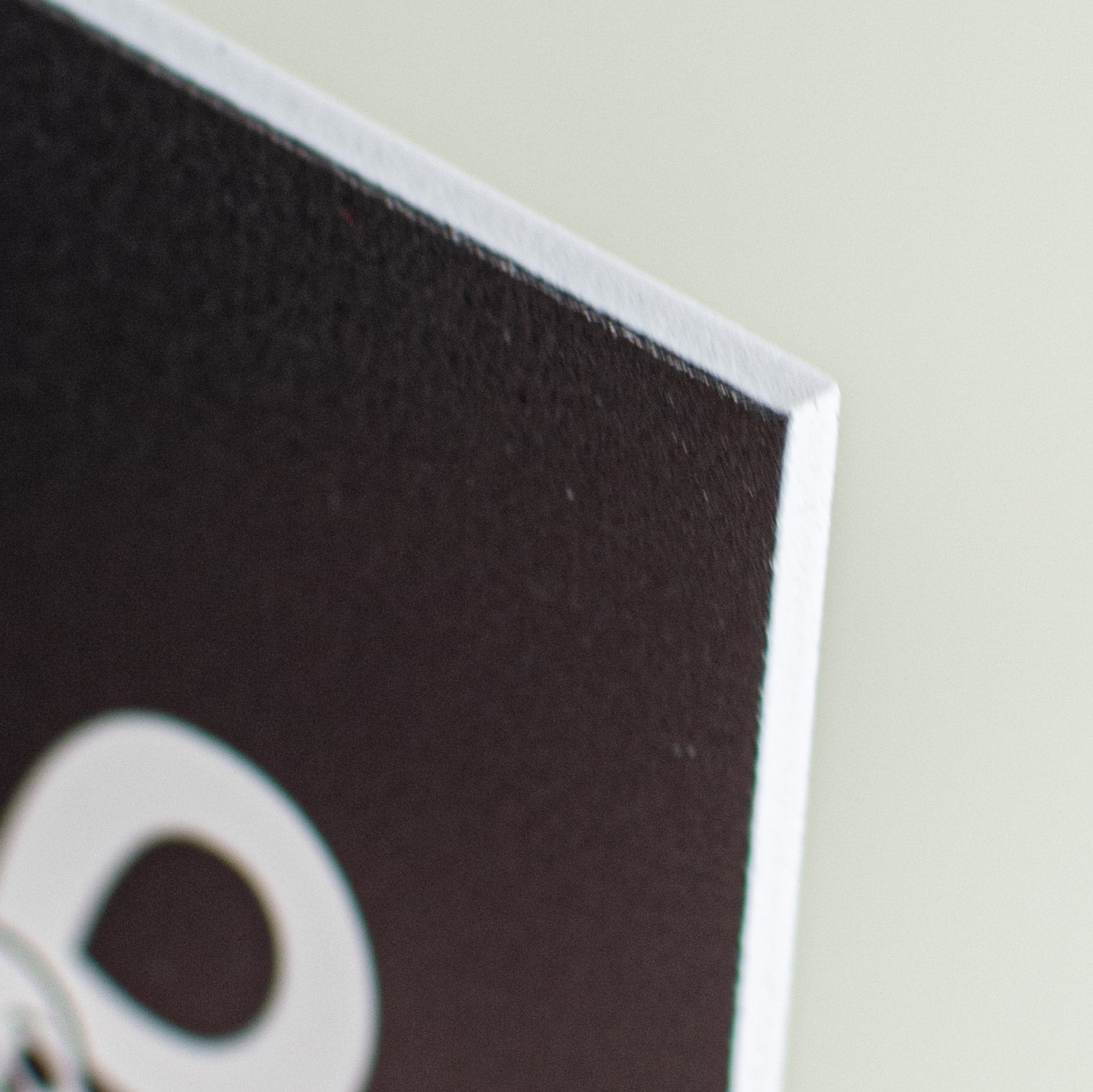 12" Waterproof Sign: Welcome If You Dare detail photo 3