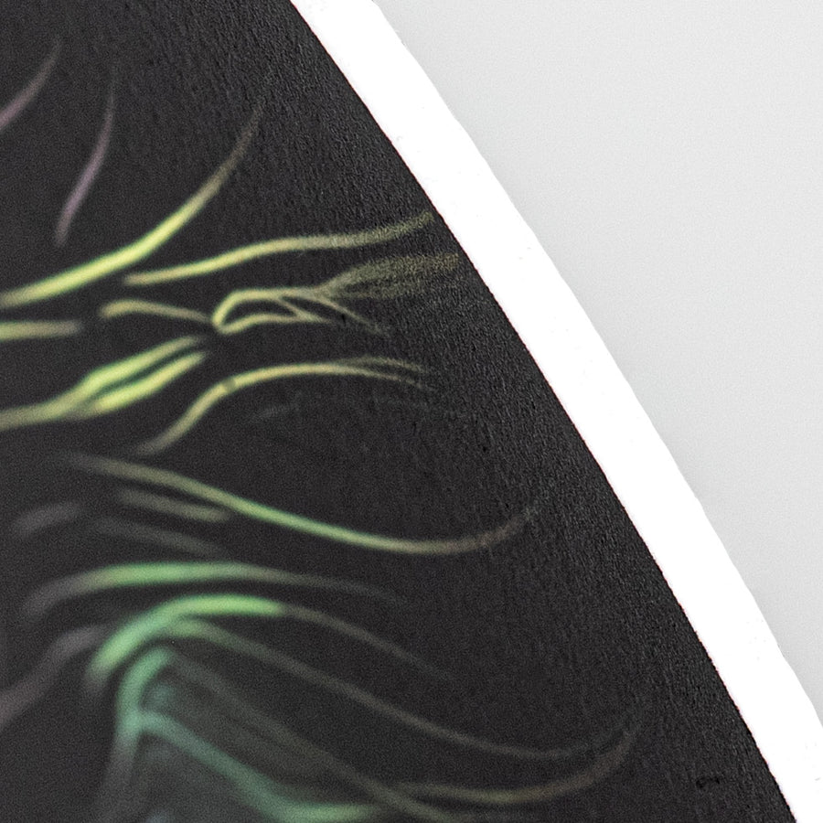 9.4" Waterproof Accent: Spooky Black Cat detail photo 3