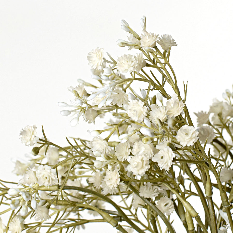 14" Wax Flower Bundle: Cream Lifestyle Photo