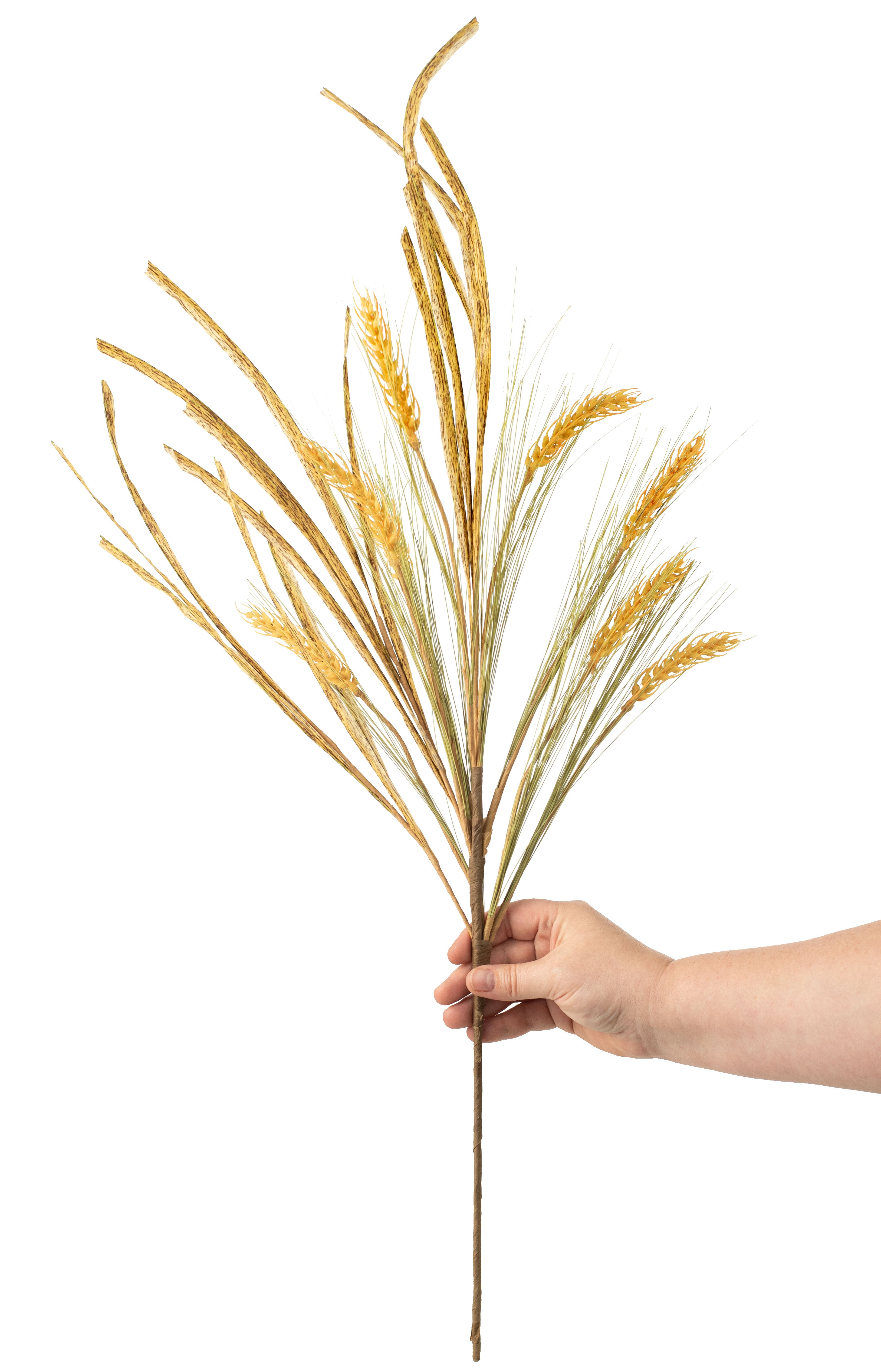 26" Wheat Grass Spray detail photo 3