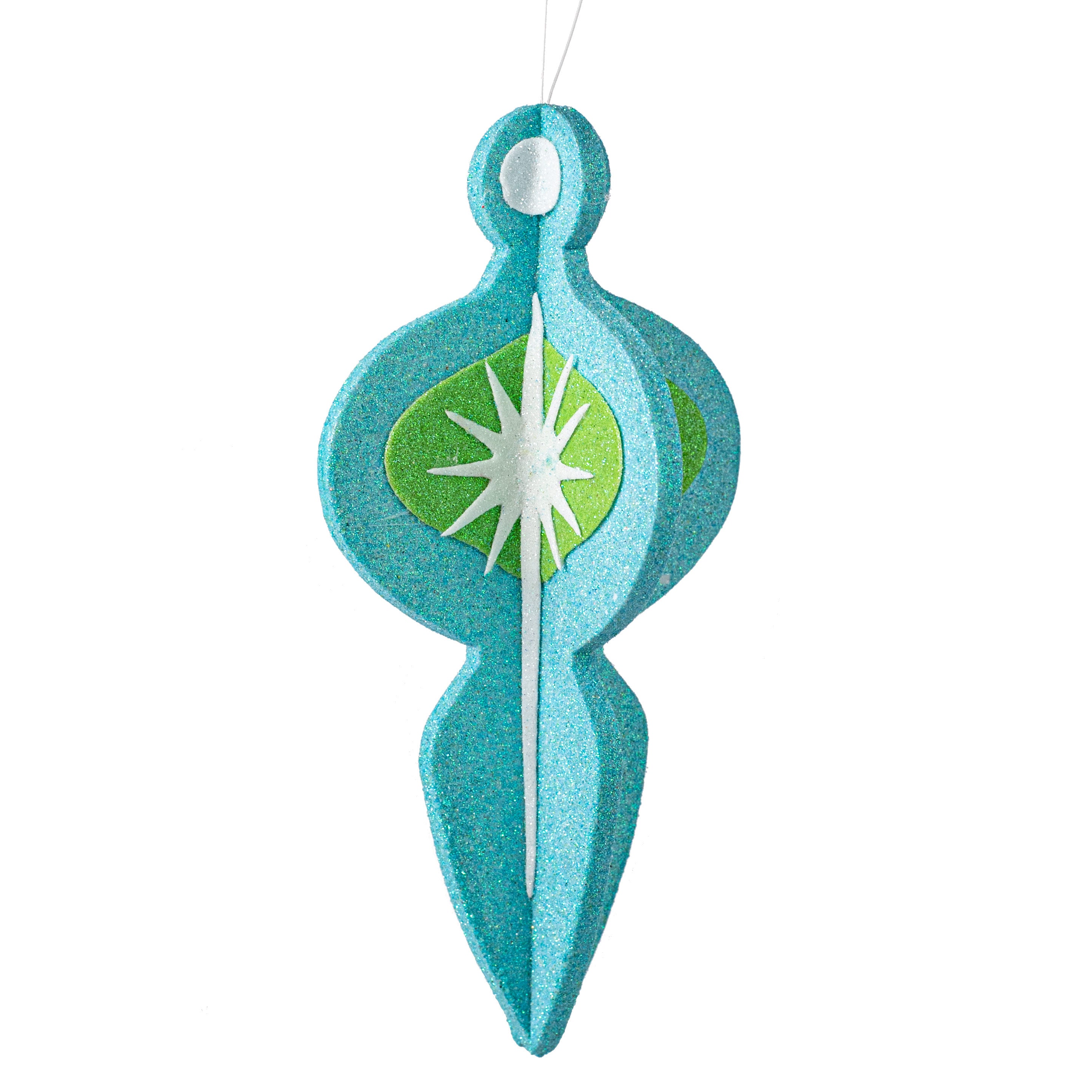 10" Whimsical Lantern Ornament: Blue Item Number: 85790BL