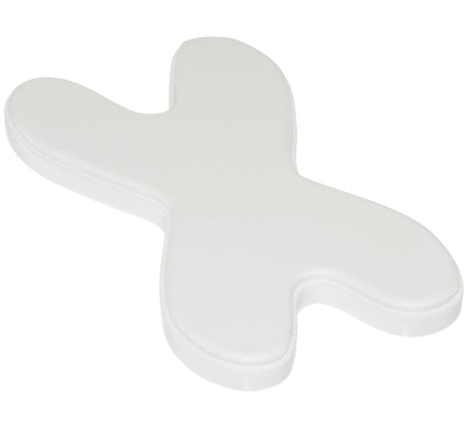 5" White Wood Letter- Baby Font: X Lifestyle Photo