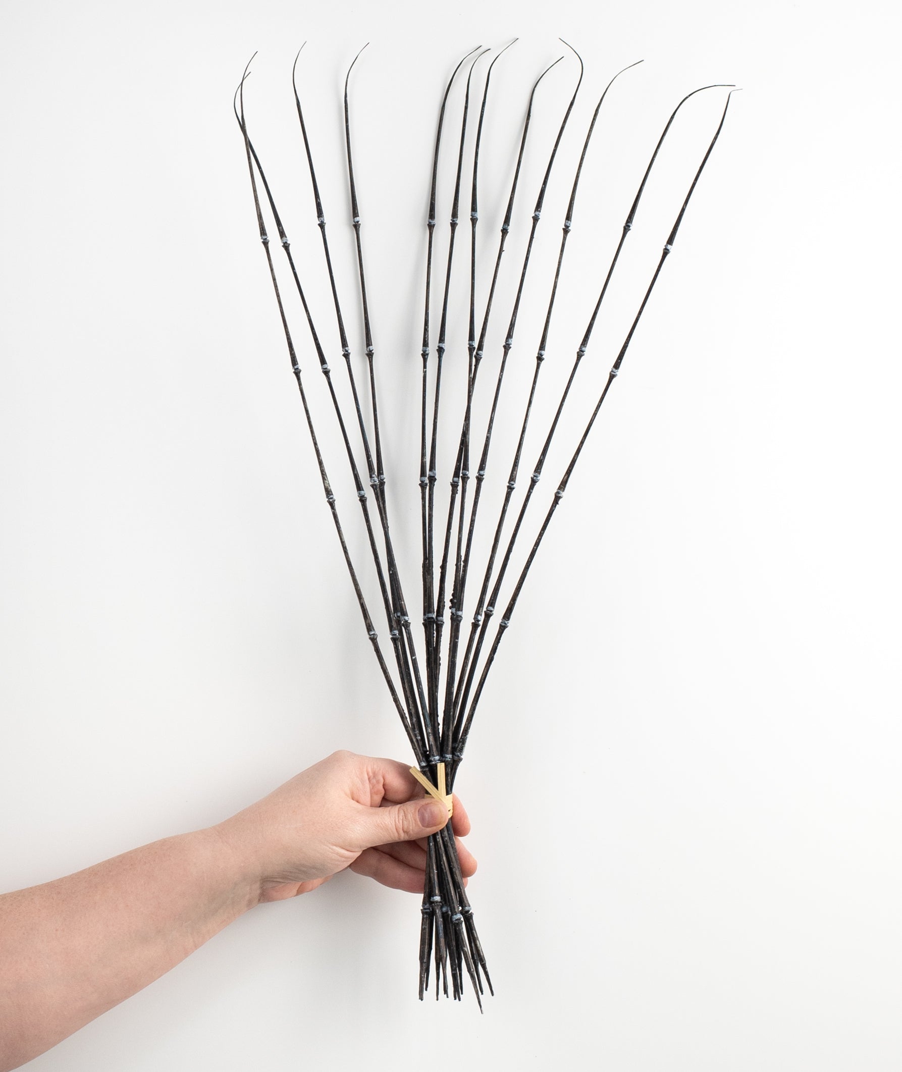 21" Wicked Horsetail Bundle: Black detail photo 3