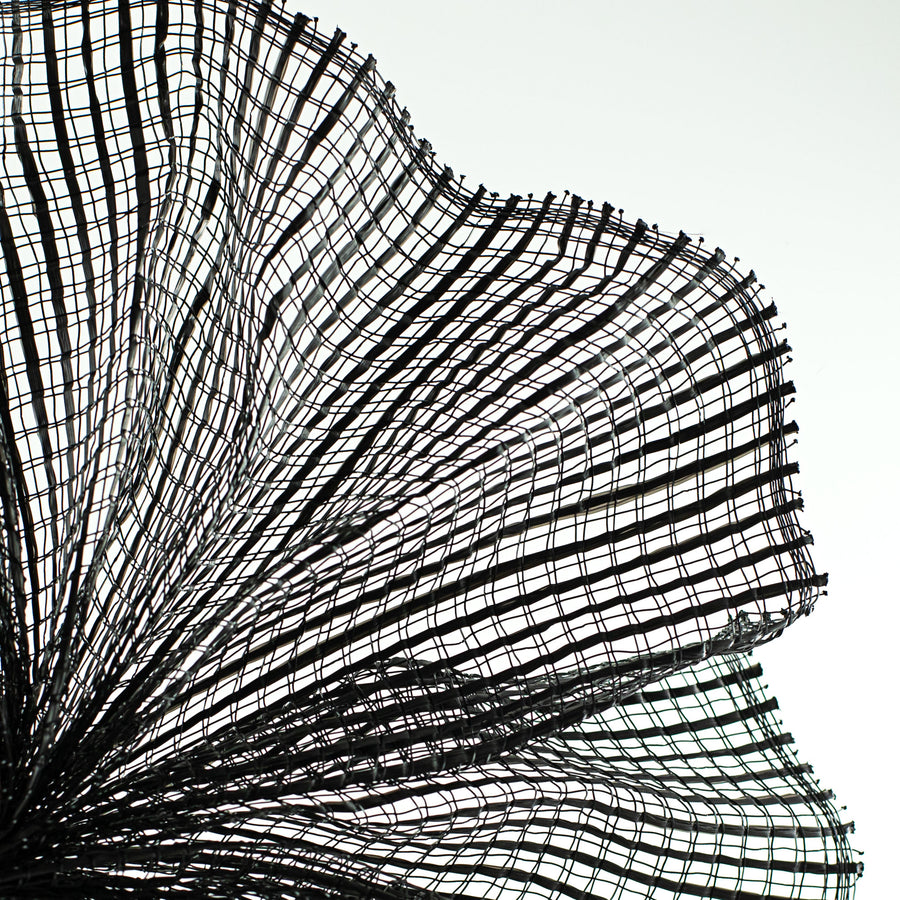 10" Wide Strip Mesh: Black Lifestyle Photo