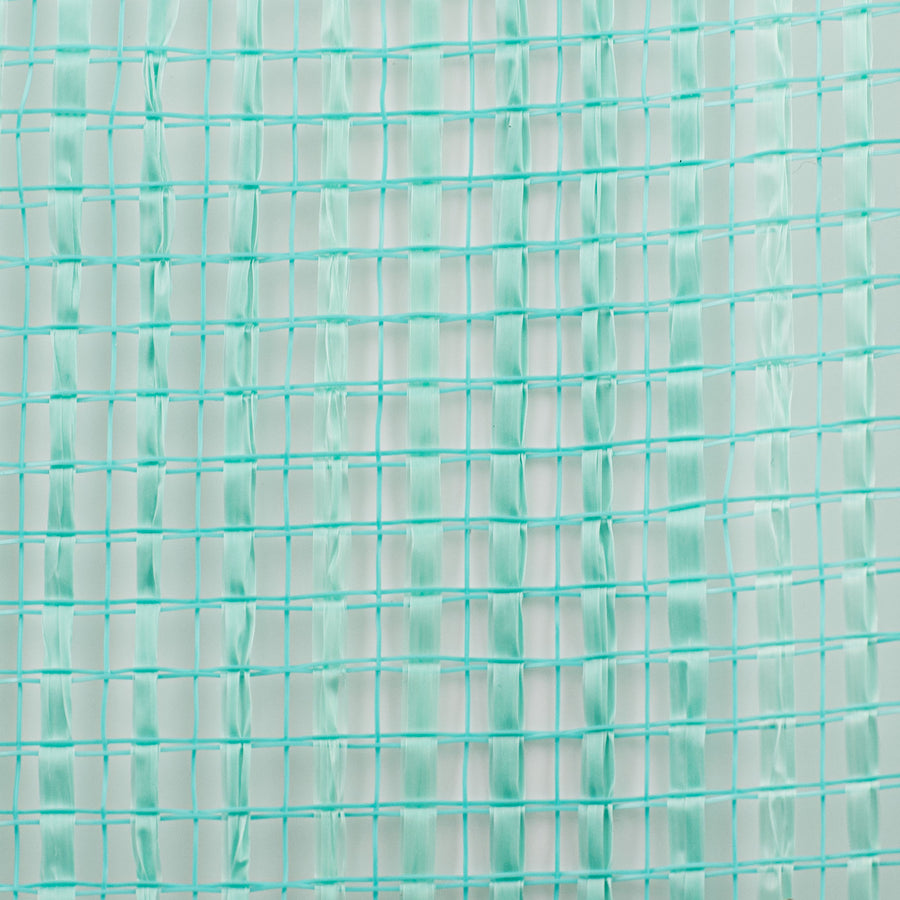 10" Wide Strip Mesh: Light Teal detail photo 3