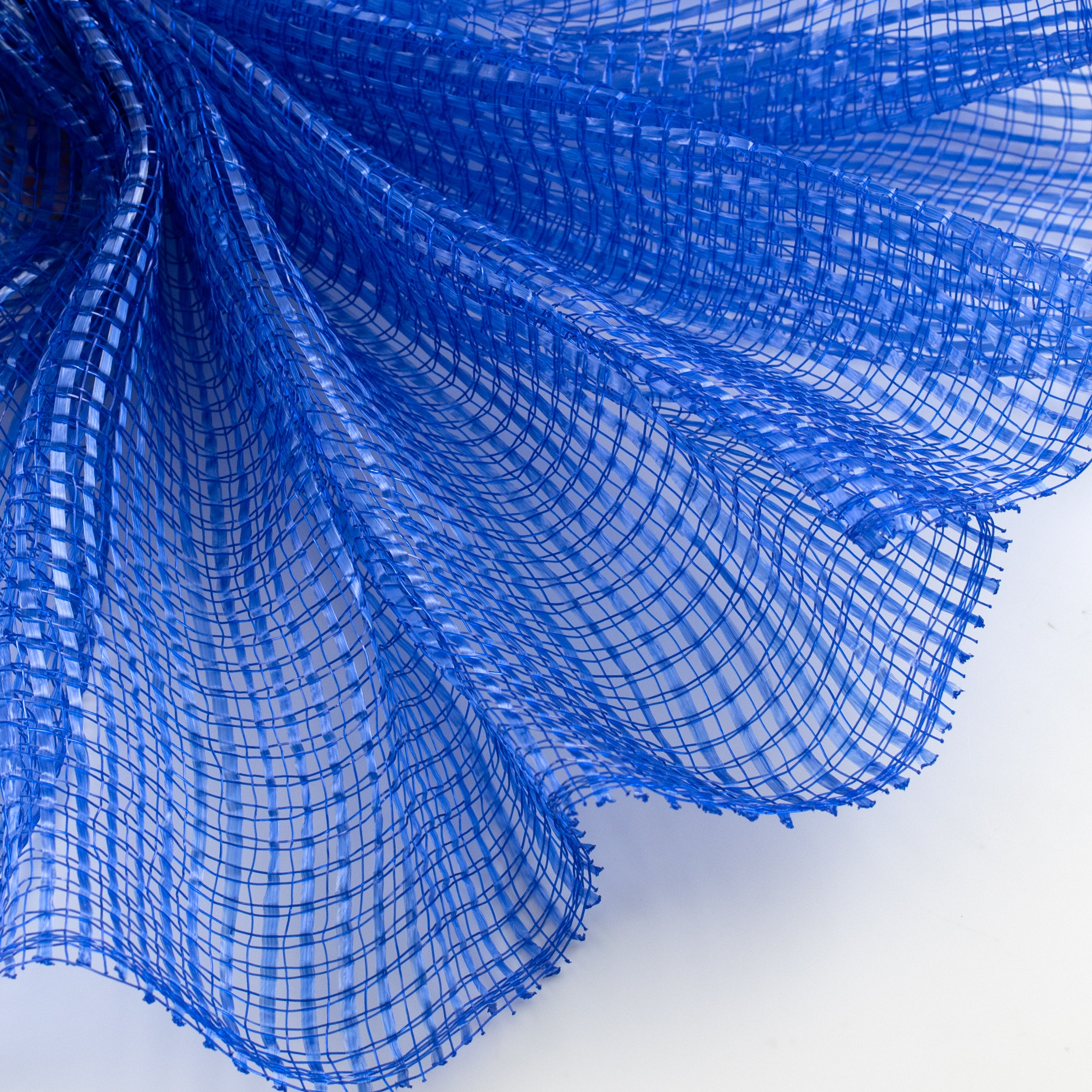 10" Wide Strip Mesh: Royal Blue Lifestyle Photo