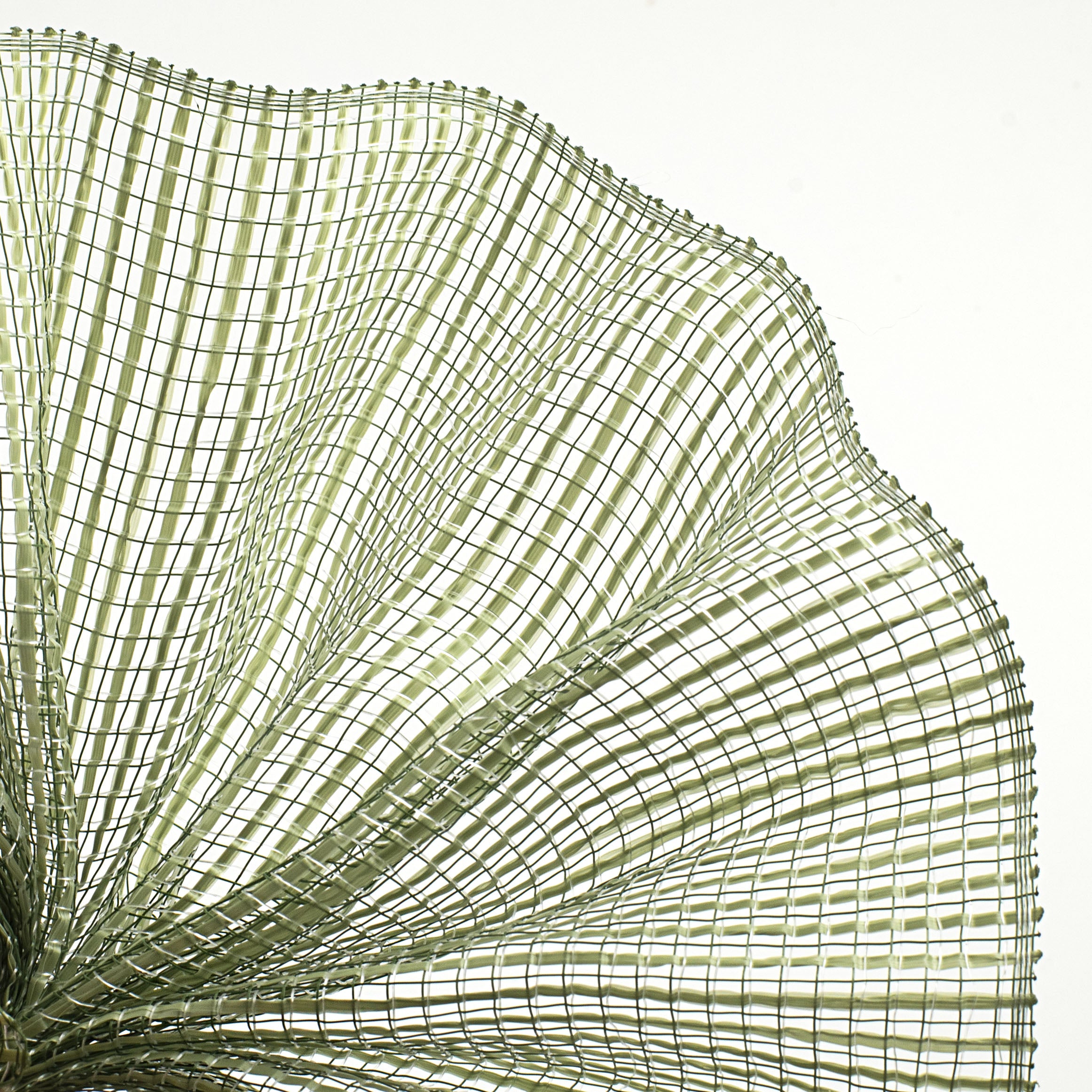10" Wide Strip Mesh: Sage Green Lifestyle Photo