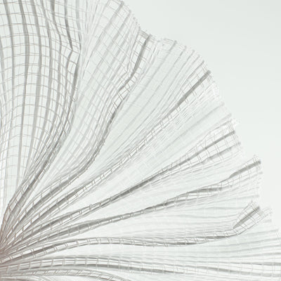 10" Wide Strip Mesh: White Lifestyle Photo