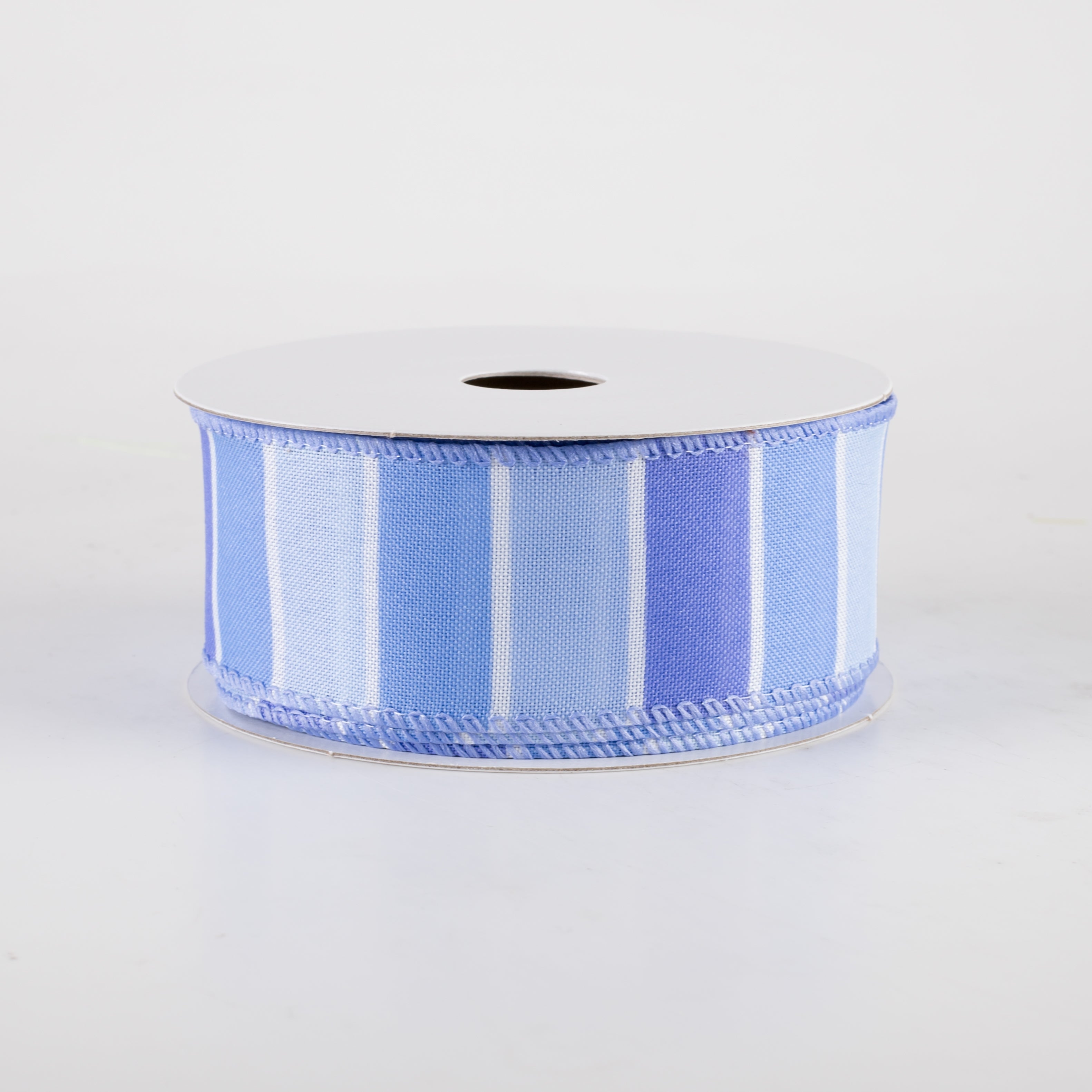 1.5" Wide Stripes Ribbon: Lavender, Periwinkle, Blue (10 Yards) Item Number: 42417-09-32