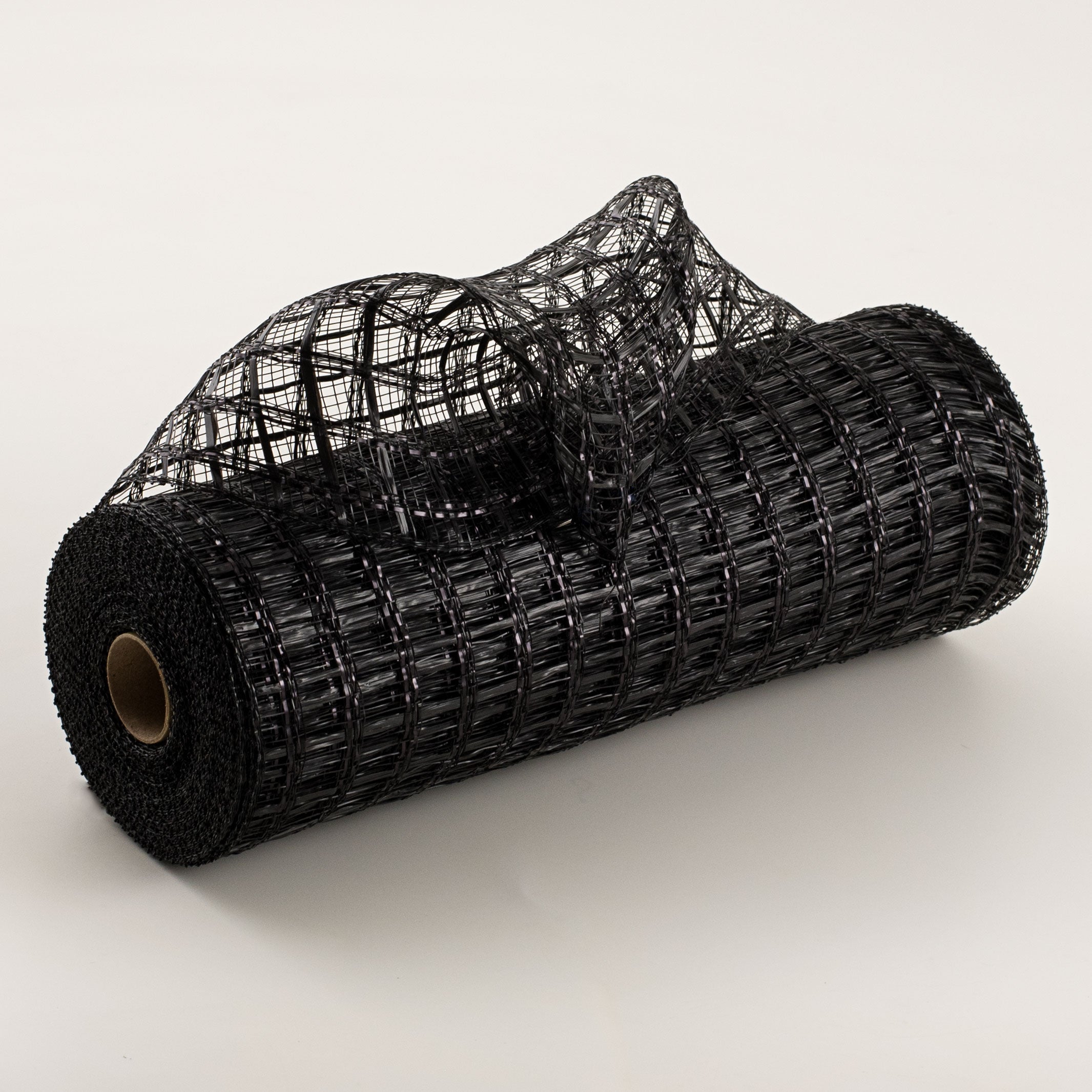 10" Wide Weave Metallic Mesh: Black Item Number: XB104310-21
