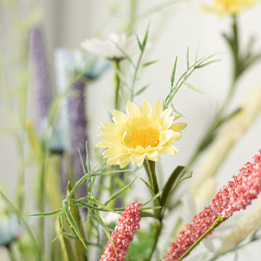24" Wild Flower Bouquet: Pink, Yellow, Lavender, White Lifestyle Photo