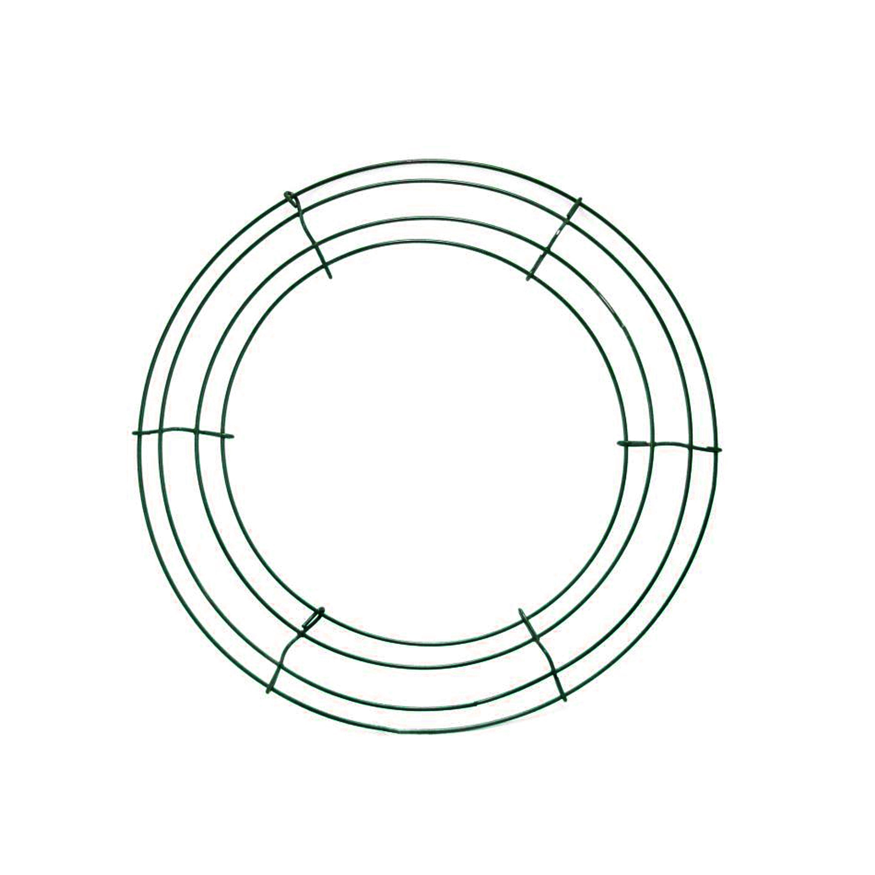 Box Wire Wreath Form: 12-inch Round Item Number: 36003