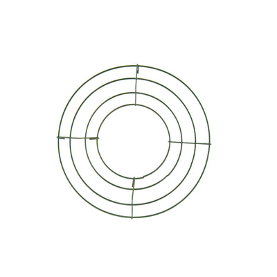 Box Wire Wreath Form: 7.5 Inch Round Item Number: 36001