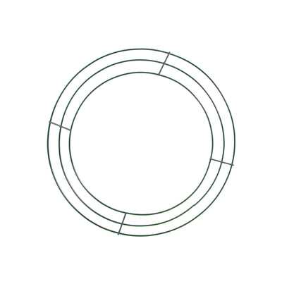 12" Wire Wreath Frame: 3-Wire Green Item Number: MD062809
