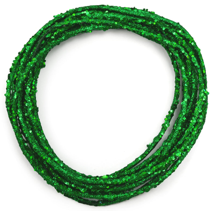 Wired Glamour Rope: Emerald Green (25 Feet) Lifestyle Photo