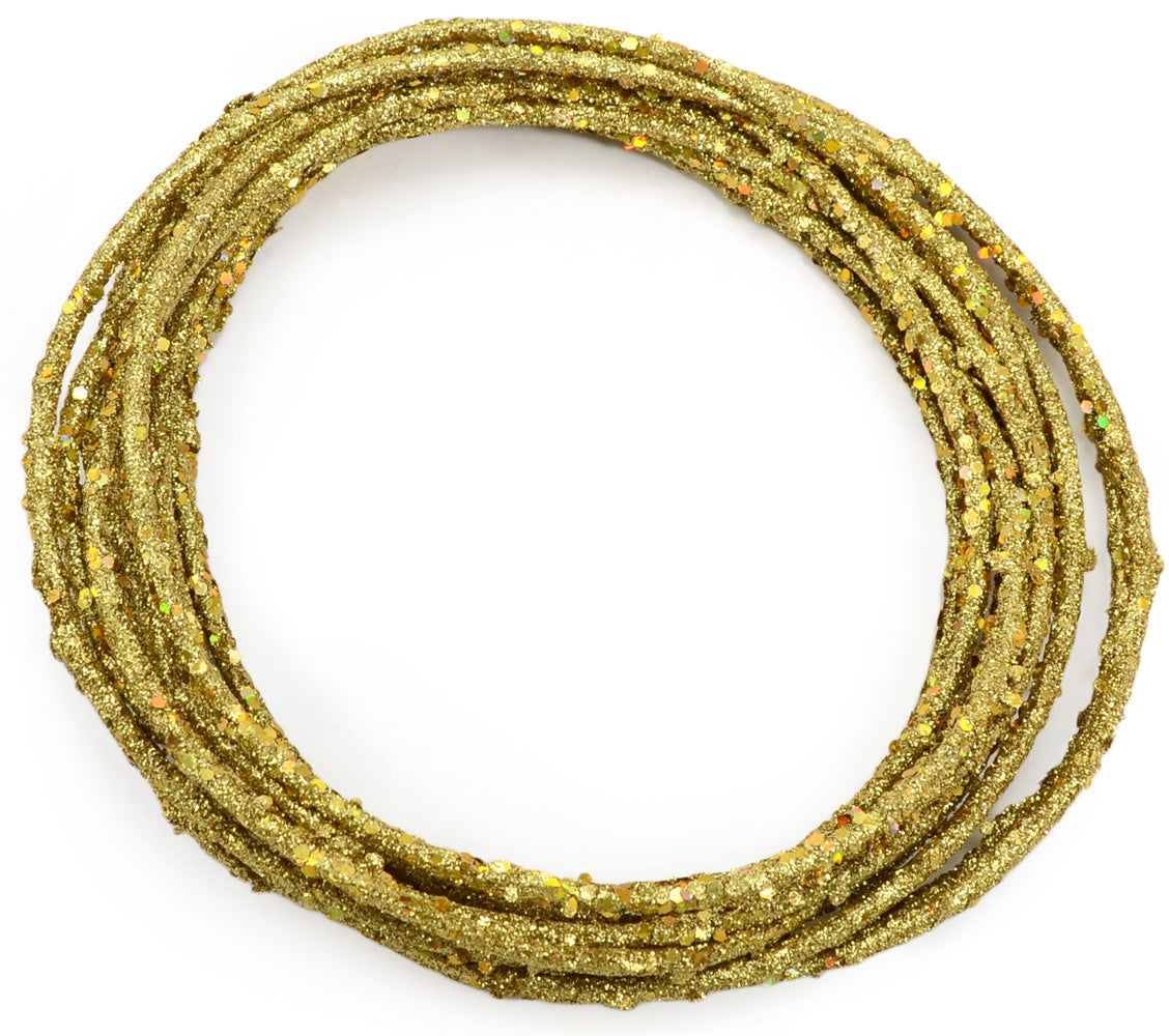 Wired Glamour Rope: Metallic Gold (25 Feet) Lifestyle Photo