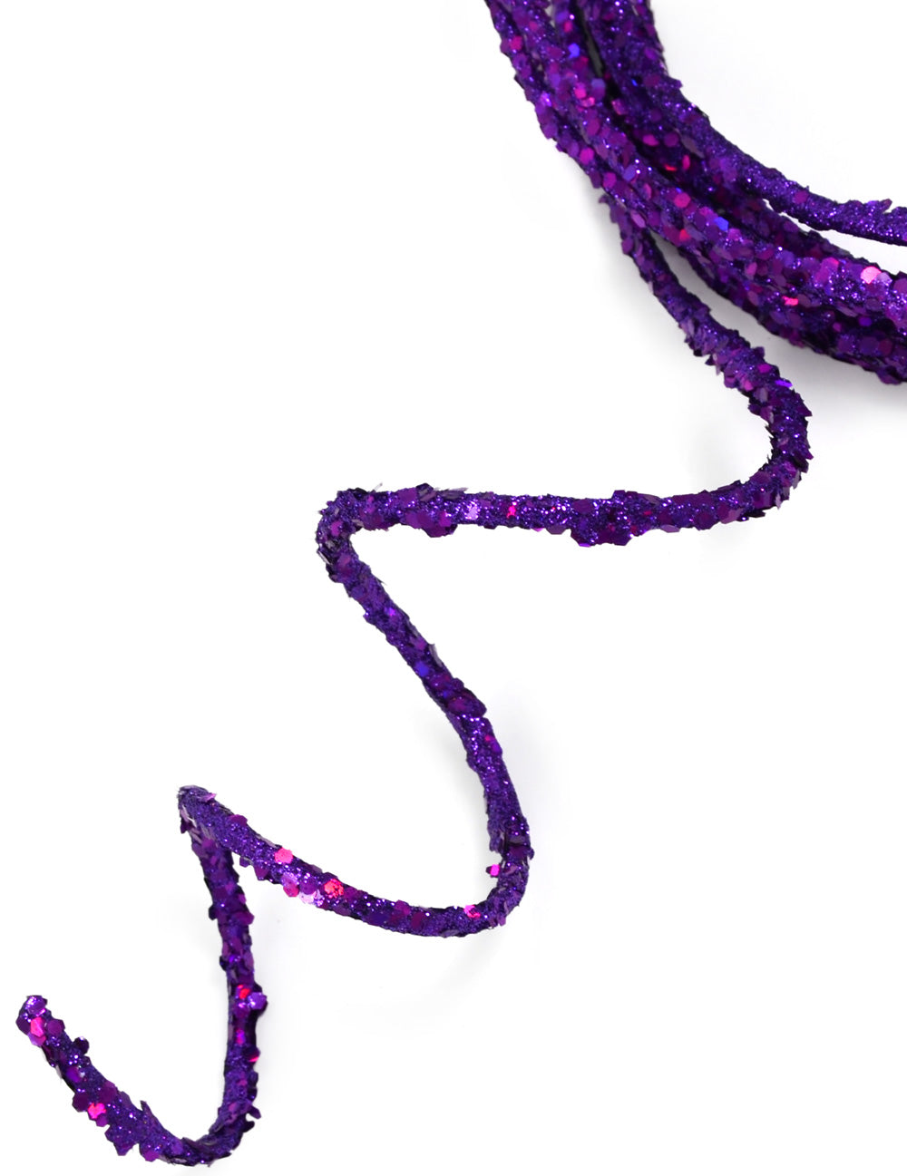 Wired Glamour Rope: Purple (25 Feet) detail photo 3