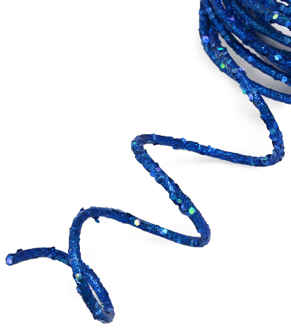 Wired Glamour Rope: Royal Blue (25 Feet) detail photo 3