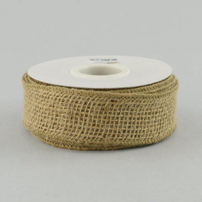1.5" Wired Loose Weave Burlap Ribbon (10 Yards)