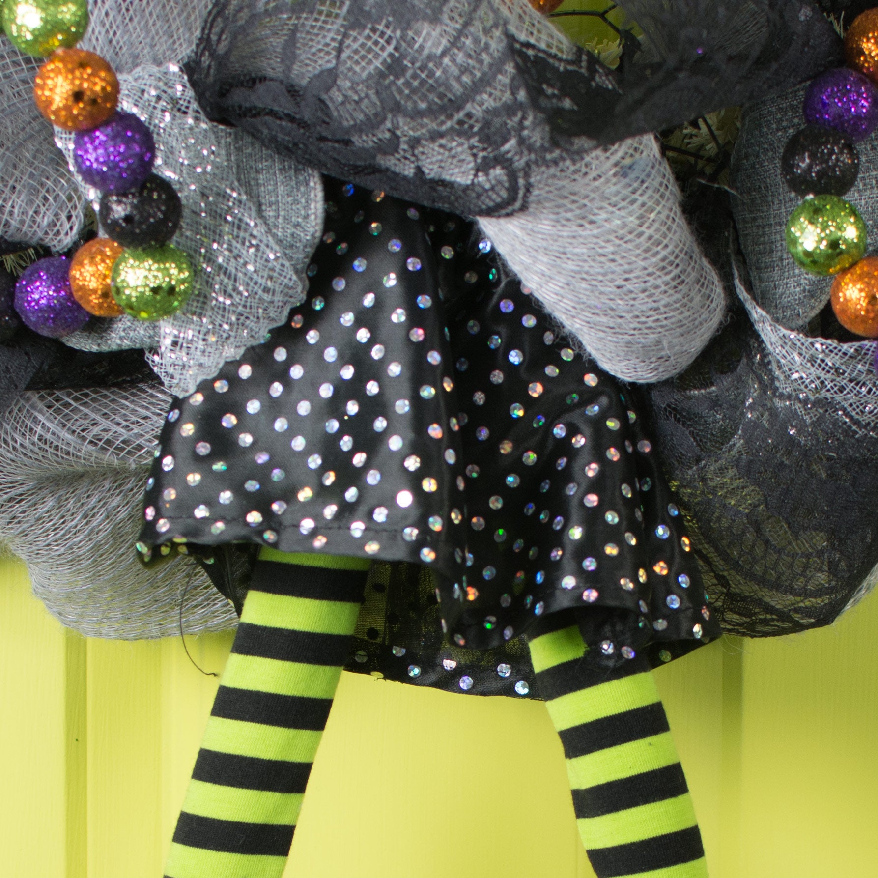 18" Witch Skirt and Legs detail photo 3