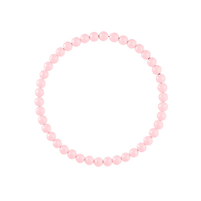13" Wood Bead Wreath: Quartz Pink Item Number: MY102641