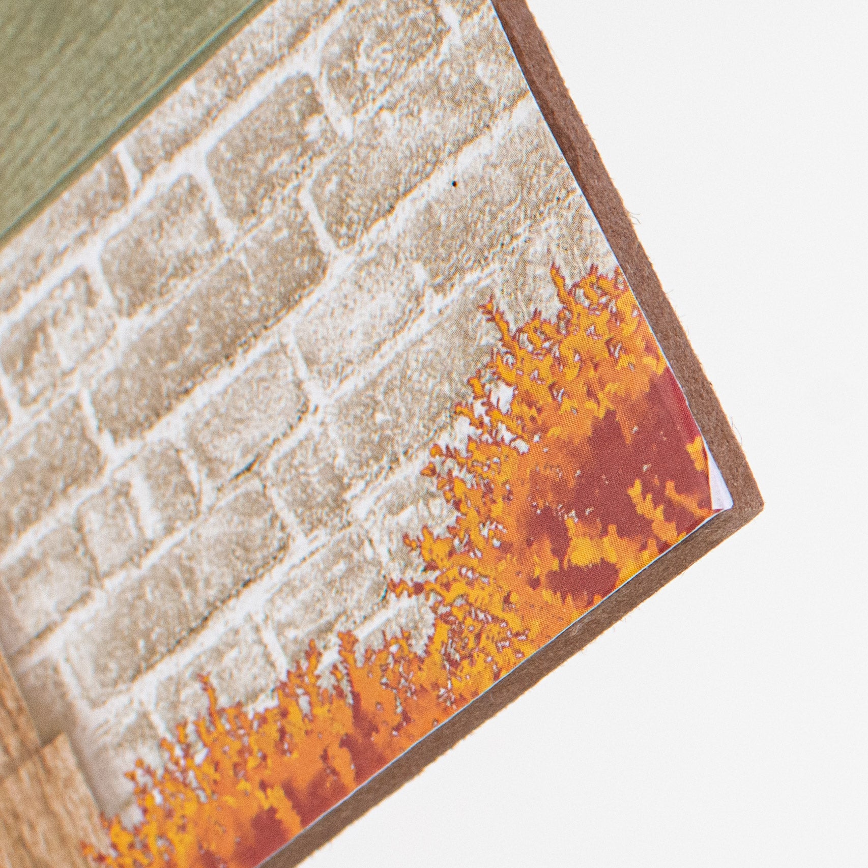 11" Wooden House Sign: Gather Grateful Fall detail photo 3
