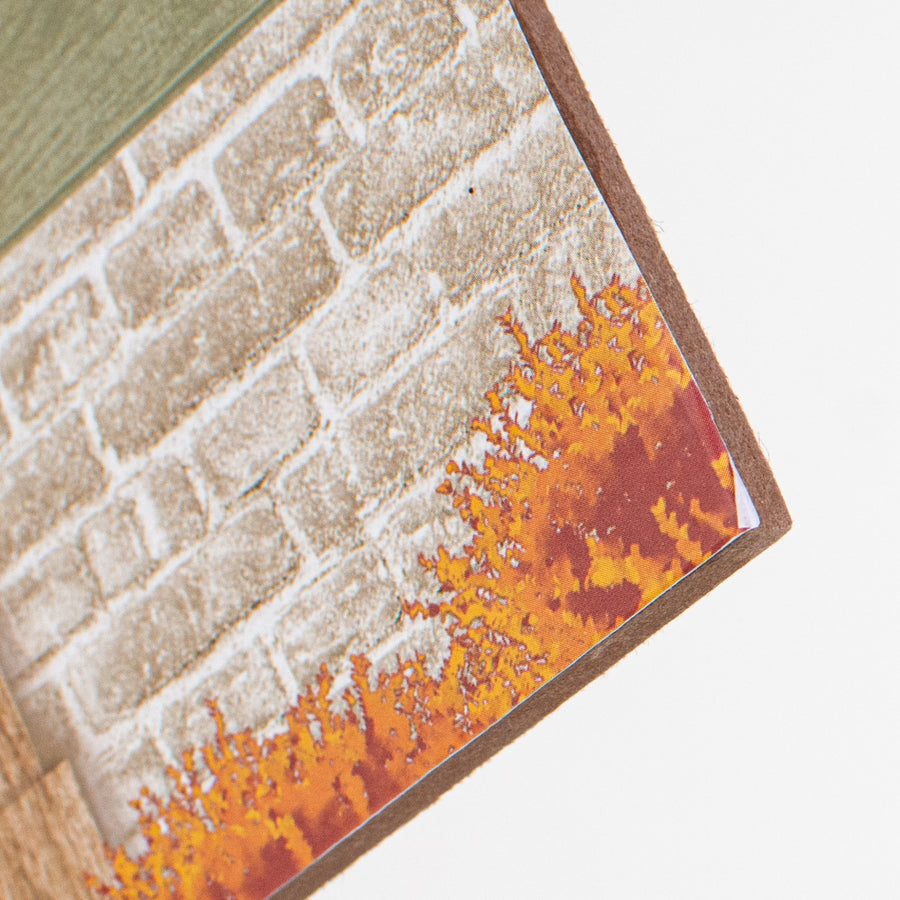 11" Wooden House Sign: Gather Grateful Fall detail photo 3