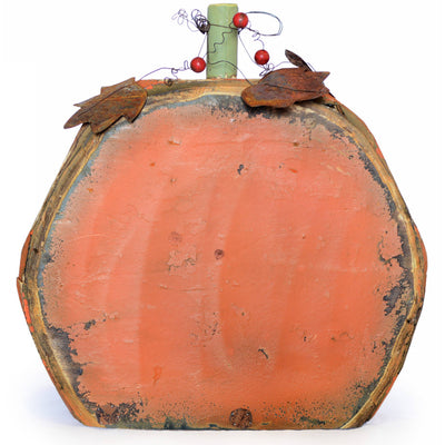 24" Wooden Orange Pumpkin: Round Item Number: HH8288