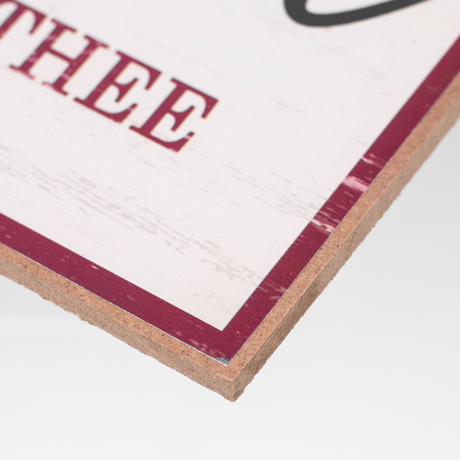 12" Wooden Sign: America God Shed Grace detail photo 3