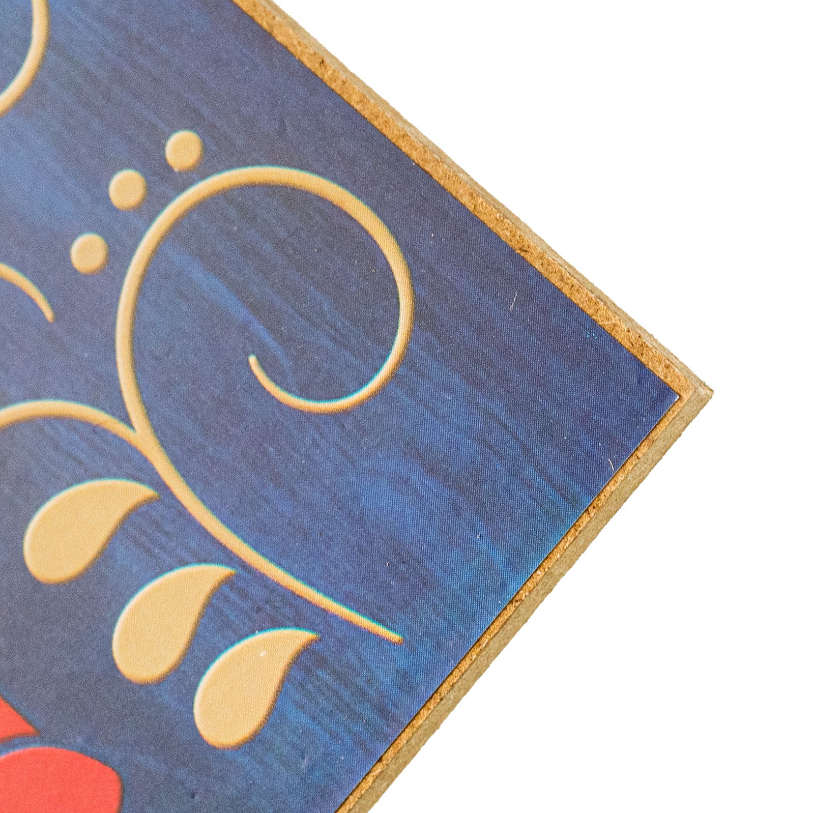 12" Wooden Sign: Blue Nutcracker detail photo 3
