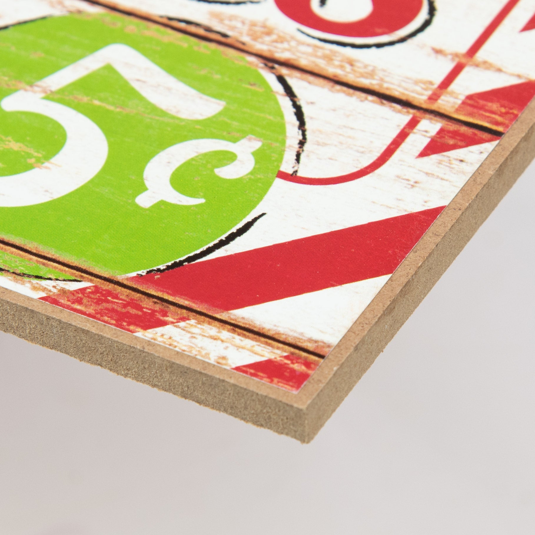12" Wooden Sign: Candy Canes for Sale detail photo 3