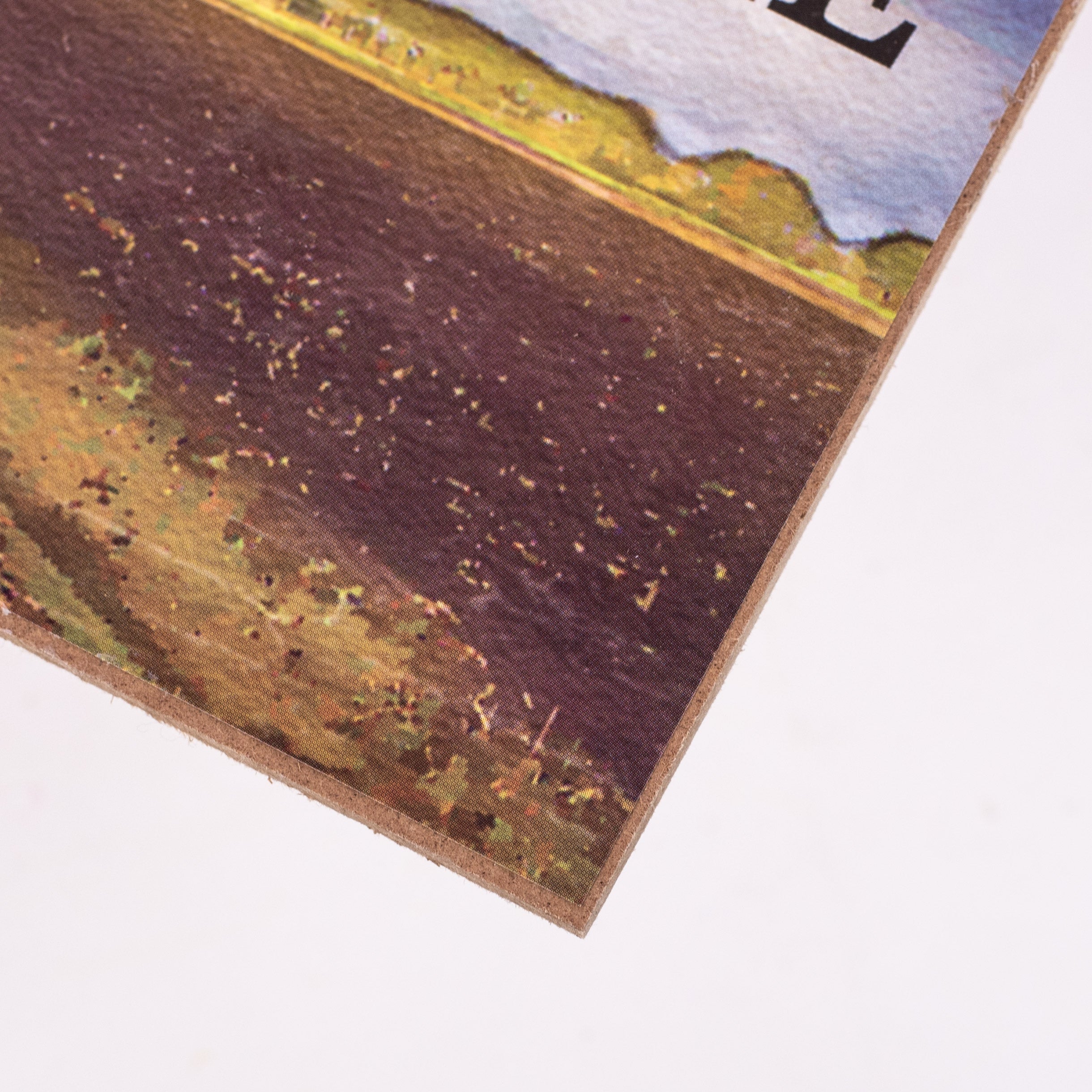 12" Wooden Sign: Country Roads detail photo 3