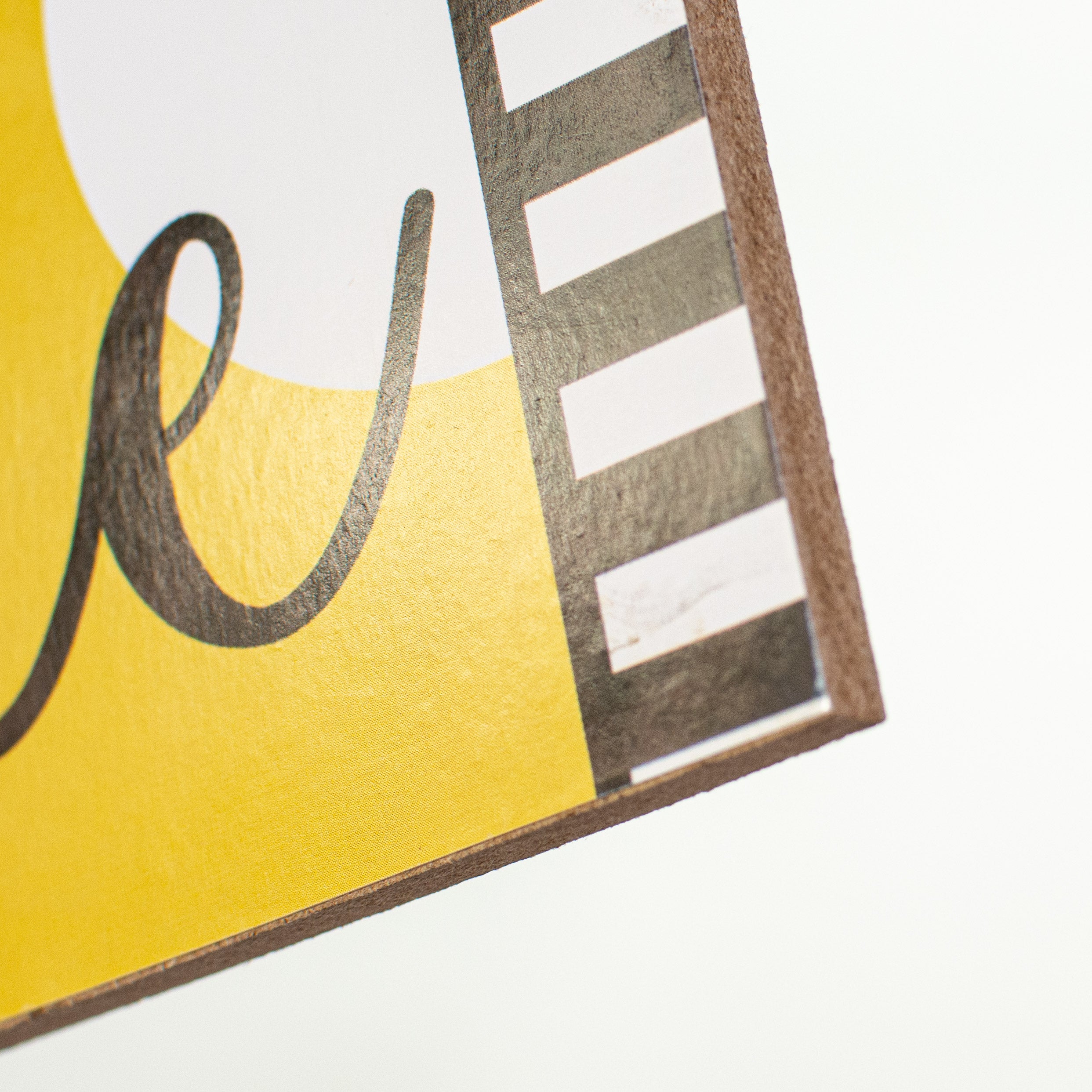 12" Wooden Sign: Cute As Can Bee detail photo 3