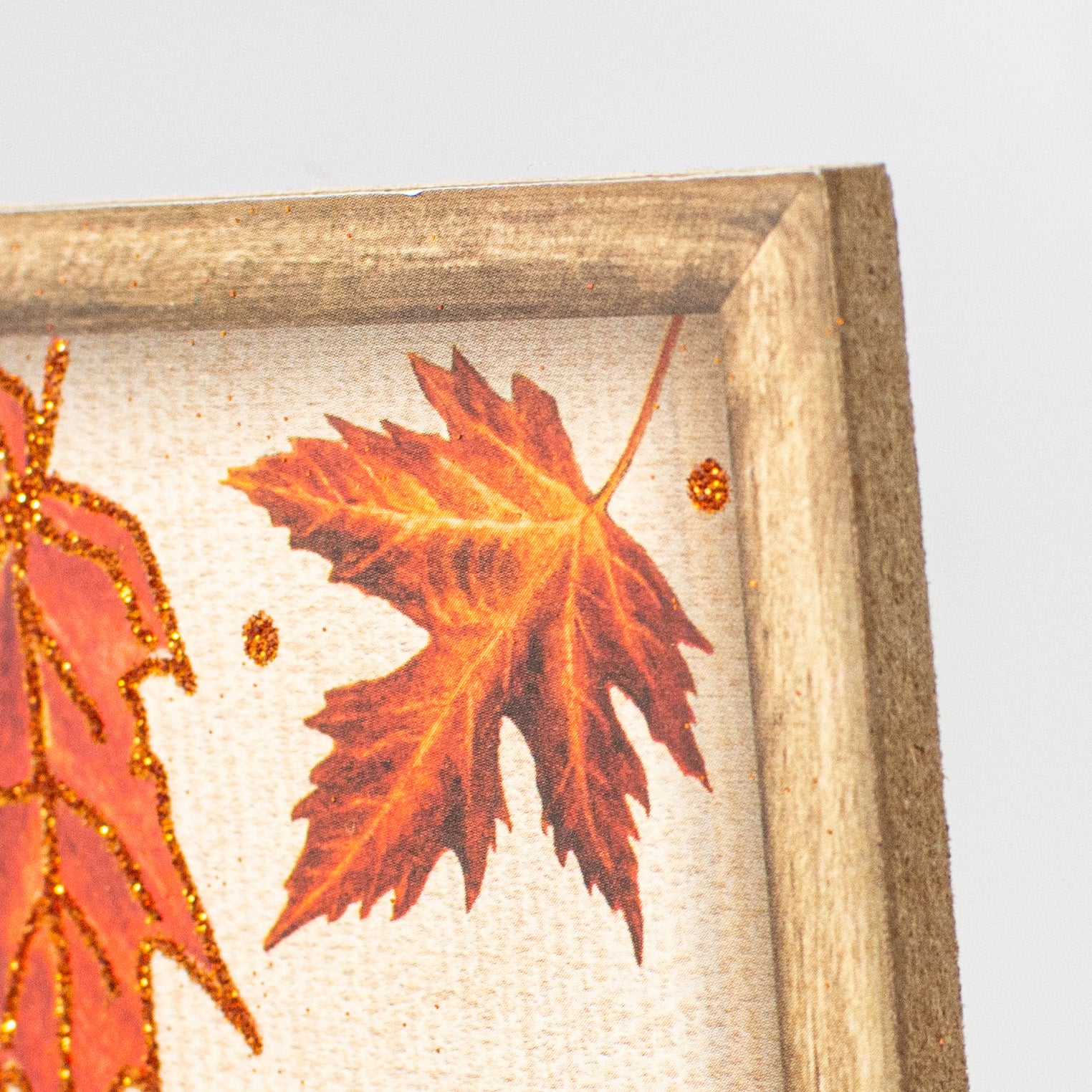12" Wooden Sign: Fall Is Proof That Change Is Beautiful detail photo 3