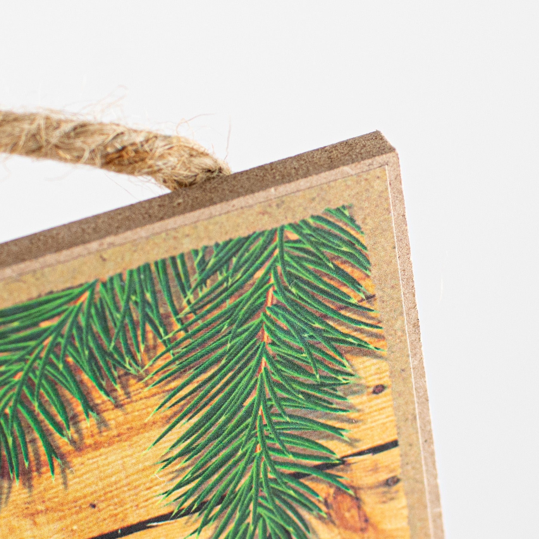 10" Wooden Sign: Gone Camping detail photo 3