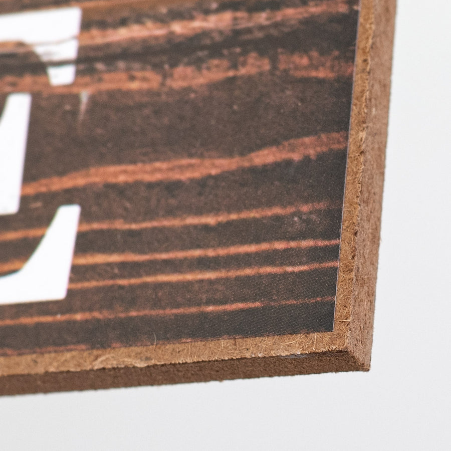 15" Wooden Sign: Home Sweet Home detail photo 3