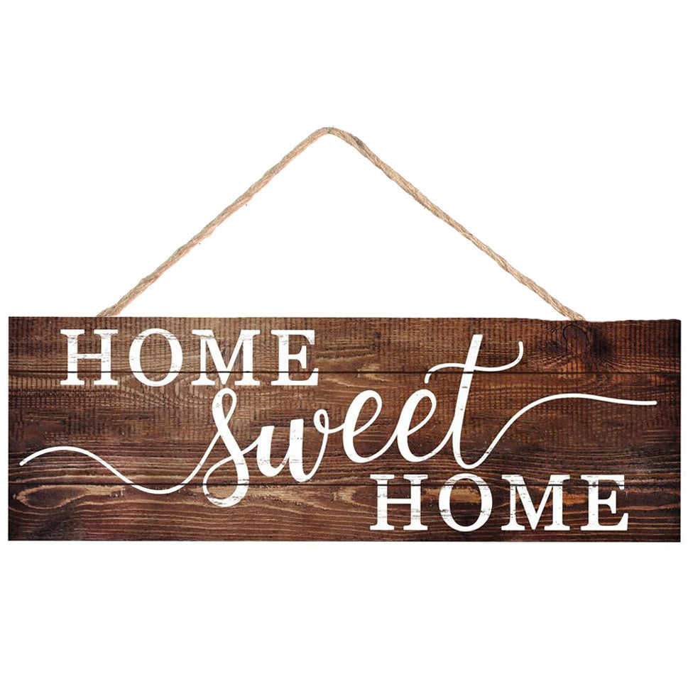 15" Wooden Sign: Home Sweet Home Item Number: AP818943