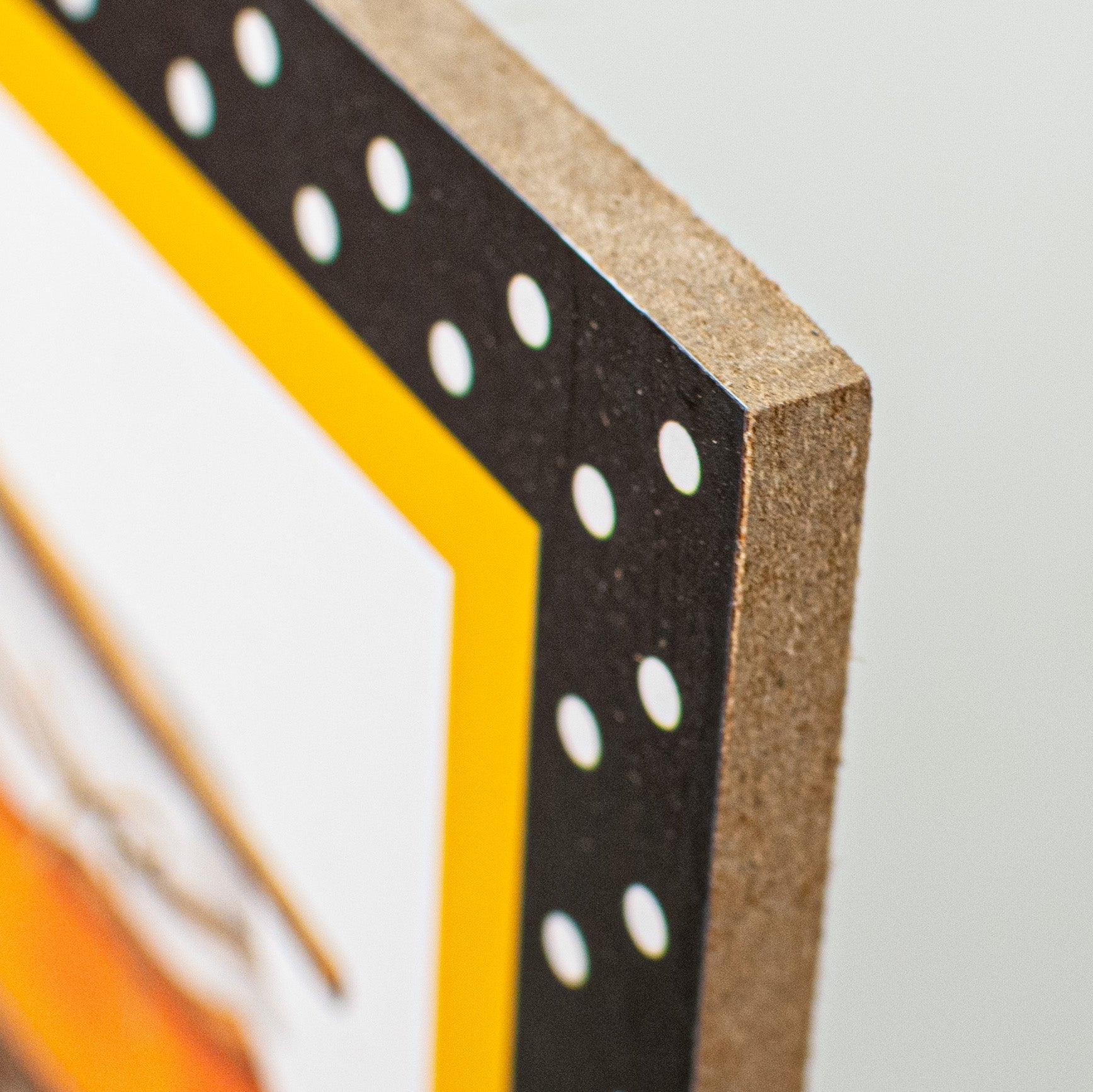 12" Wooden Sign: Honey Just Bee Yourself detail photo 3