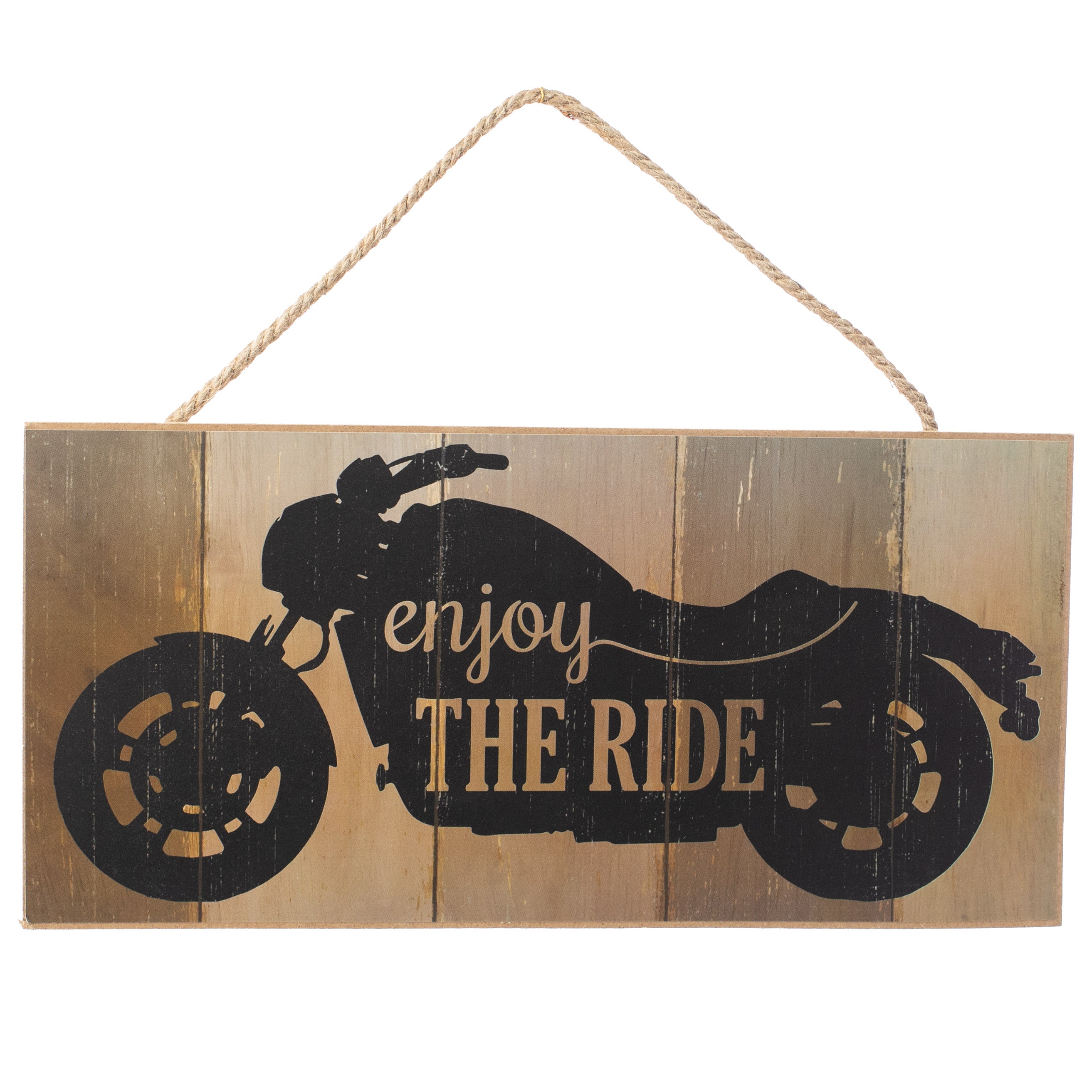 12" Wooden Sign: Motorcycle Ride Item Number: AP8360