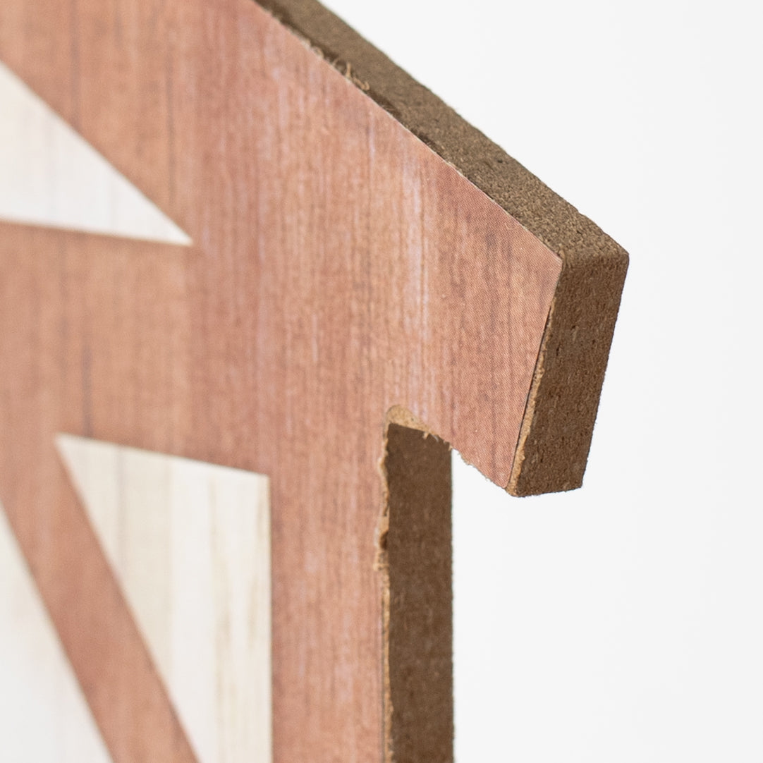 10" Wooden Sign: Nativity Scene Cutout detail photo 3
