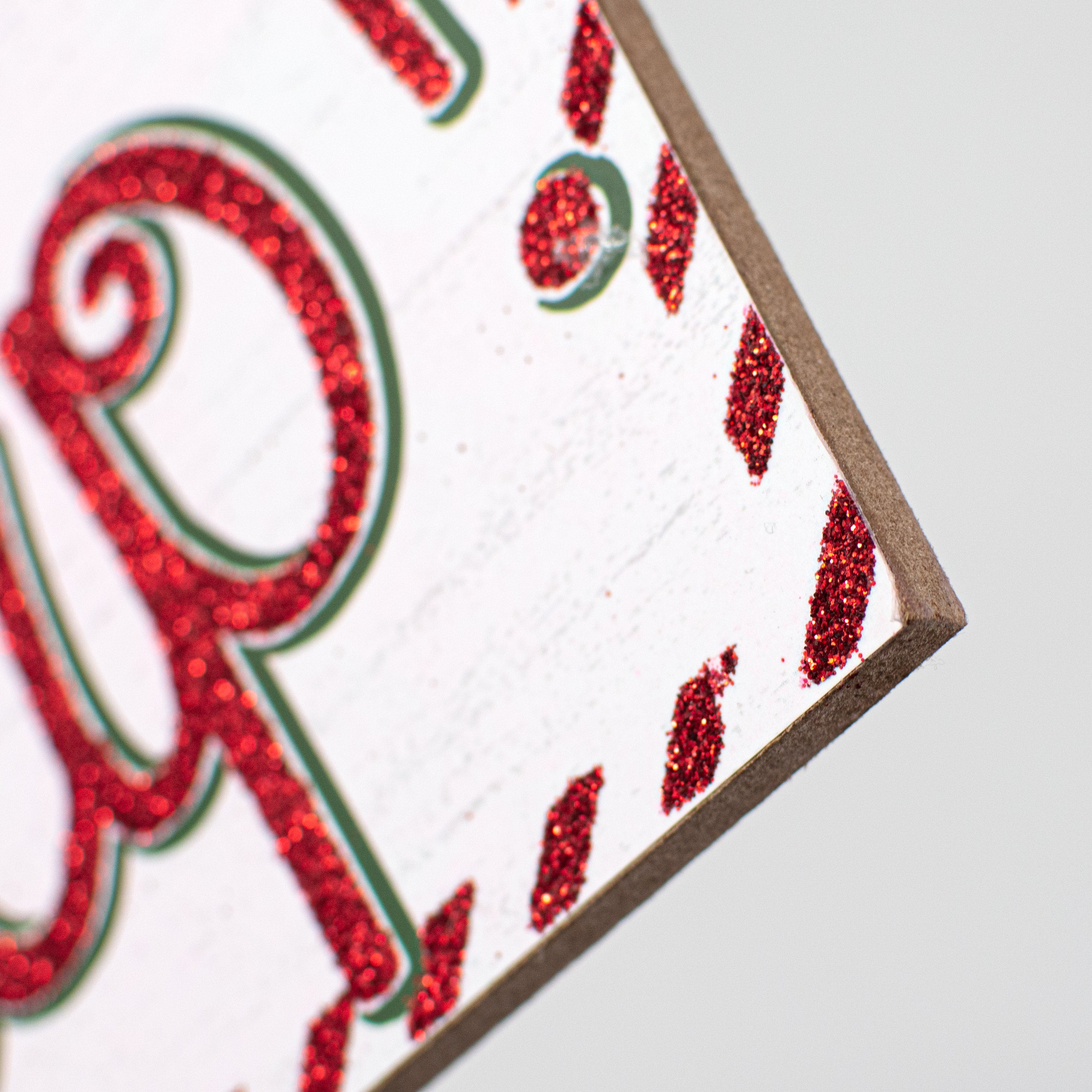 12" Wooden Sign: Oh Snap Gingerbread detail photo 3